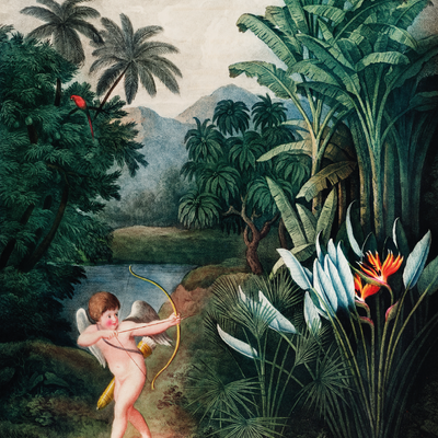 Lámina Decorativa Cupido