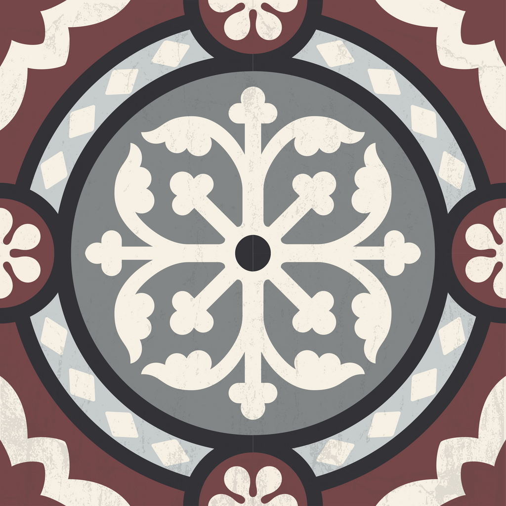 Azulejo Adhesivo Vintage rose